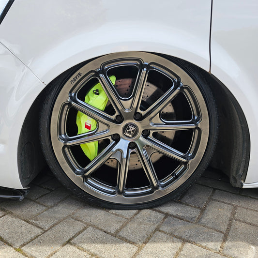 Transporter Complete Big Brake Kit (Neon Yellow)